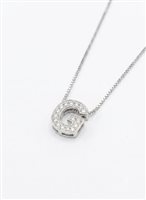 Charm Donna Oro Mujer Luce in Oro blanco Diamante LPFG10322.003
